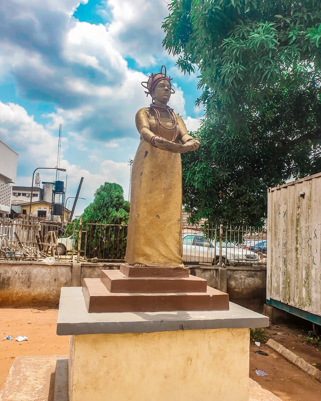 Emotan, a Woman whose statue in Benin City has become a tourist spot