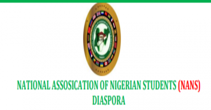 NATIONAL ASSOSICATION OF NIGERIAN STUDENTS (NANS) DIASPORA