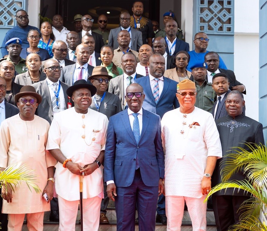 Obaseki hosts BRACED Commission, emerges new chairman, charts course for cooperation in rail, ports devt, agric, security, others