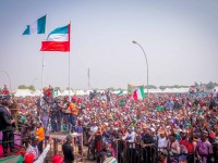 I WILL ABIDE BY MY CAMPAIGN PROMISES" ATIKU VOWS, AS THE PDP CAMPAIGN RALLY HOLDS IN DELTA