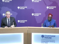 Tinubu offers clear directions on security, economy and foreign policy in Chatham House speech