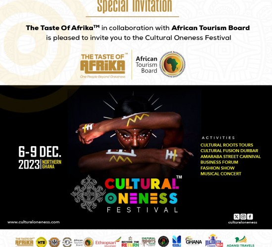 African Tourism Board Joins Cultural Oneness Festival to Celebrate African Unity